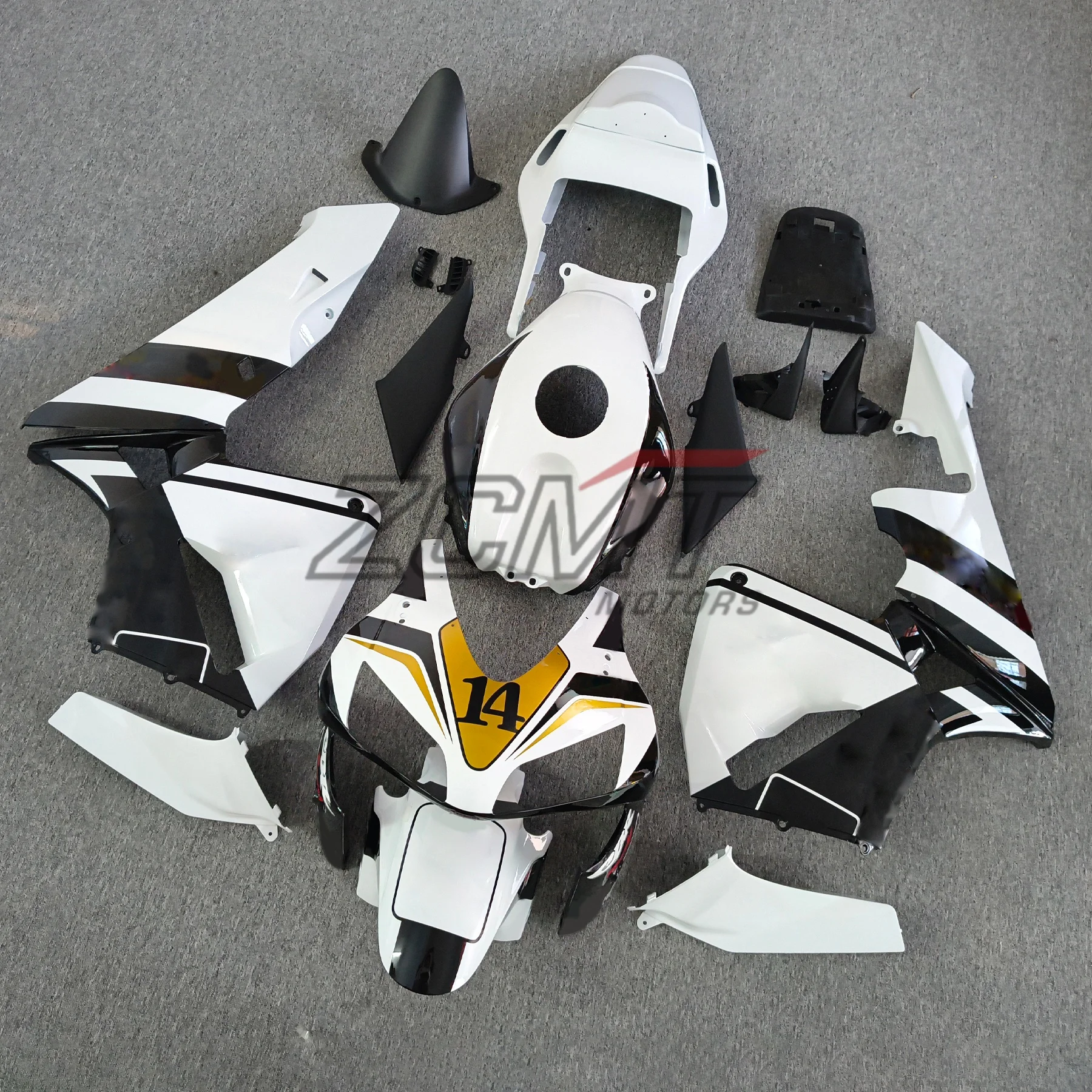 

For HONDA CBR600RR F5 2003 2004 Bodywork Set CBR 600rr 03 04 Injection Mold Full Fairing Kit, Customized Color