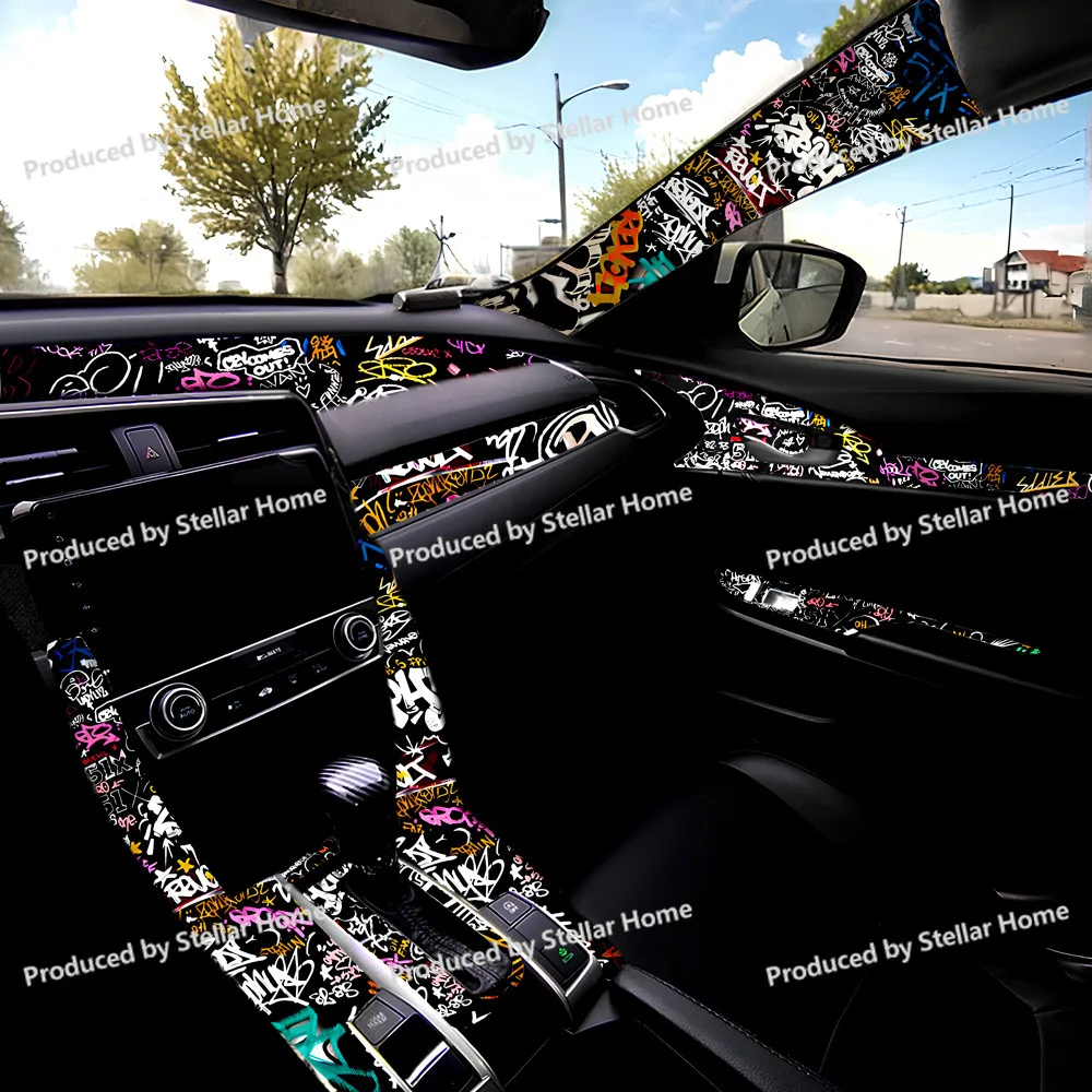 Self-adhesive Tape Adhesive Fabric Color Change and Wind Interior Sticker Renovation ModificationCar Ceiling Cloth AB Column