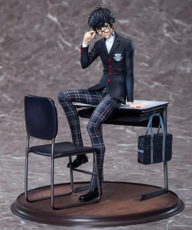 WINGS Original:PERSONA5 The Animation Amamiya Ren uniform 1/7 PVC Action Figure Anime Figure Model Toys Collection Doll Gift