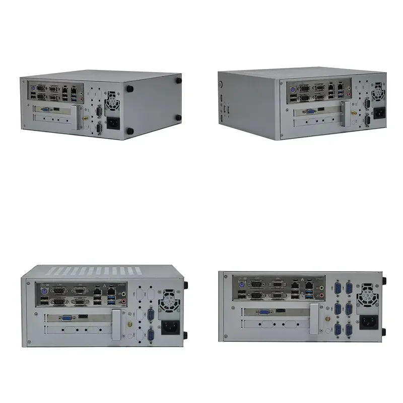 2026  2*LAN 2*VGA LGA1150 Haswell 4th Gen Desktop Industrial Computer with PCI-E X16 Slot K6P 8*COM DDR3 Memory H81