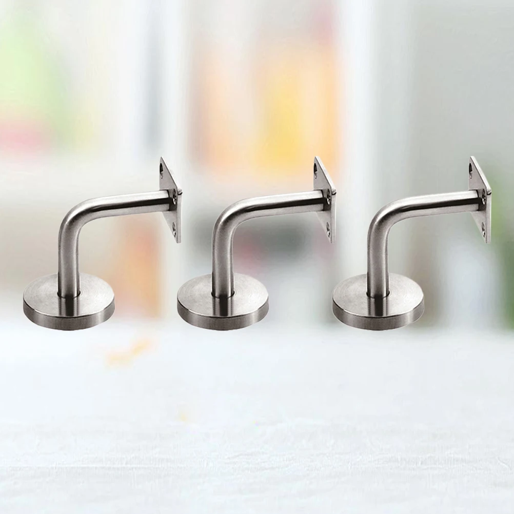 

Staircase Handrail Bracket Wall Hardware Support for Porch Railing Brackets Mount