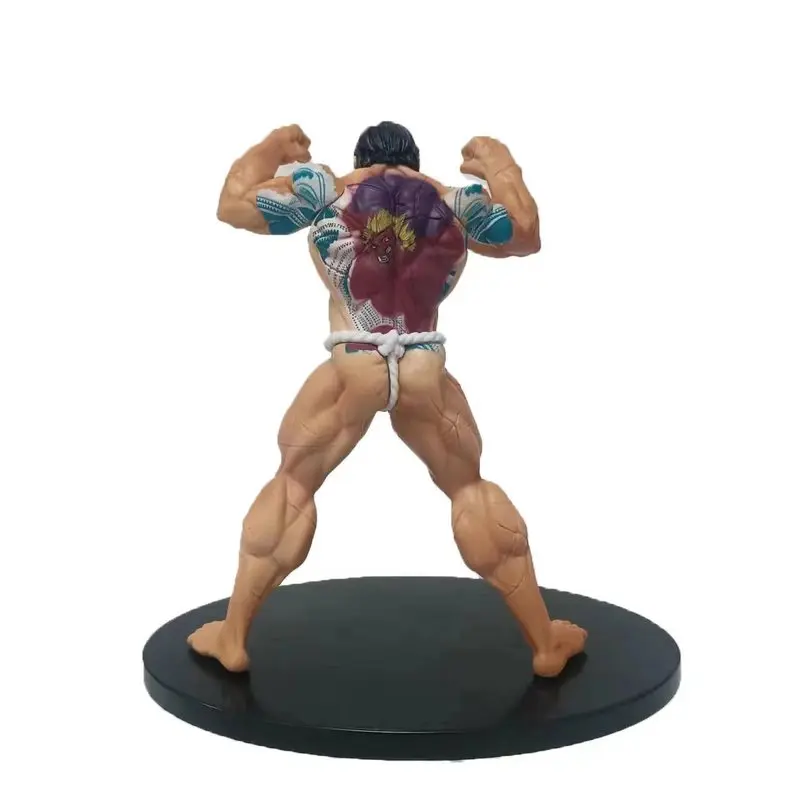 Muscular Male Figurine In White Mold, 20cm In Size, 3D Printed, Suitable For Desktop Decoration, Can Be Painted