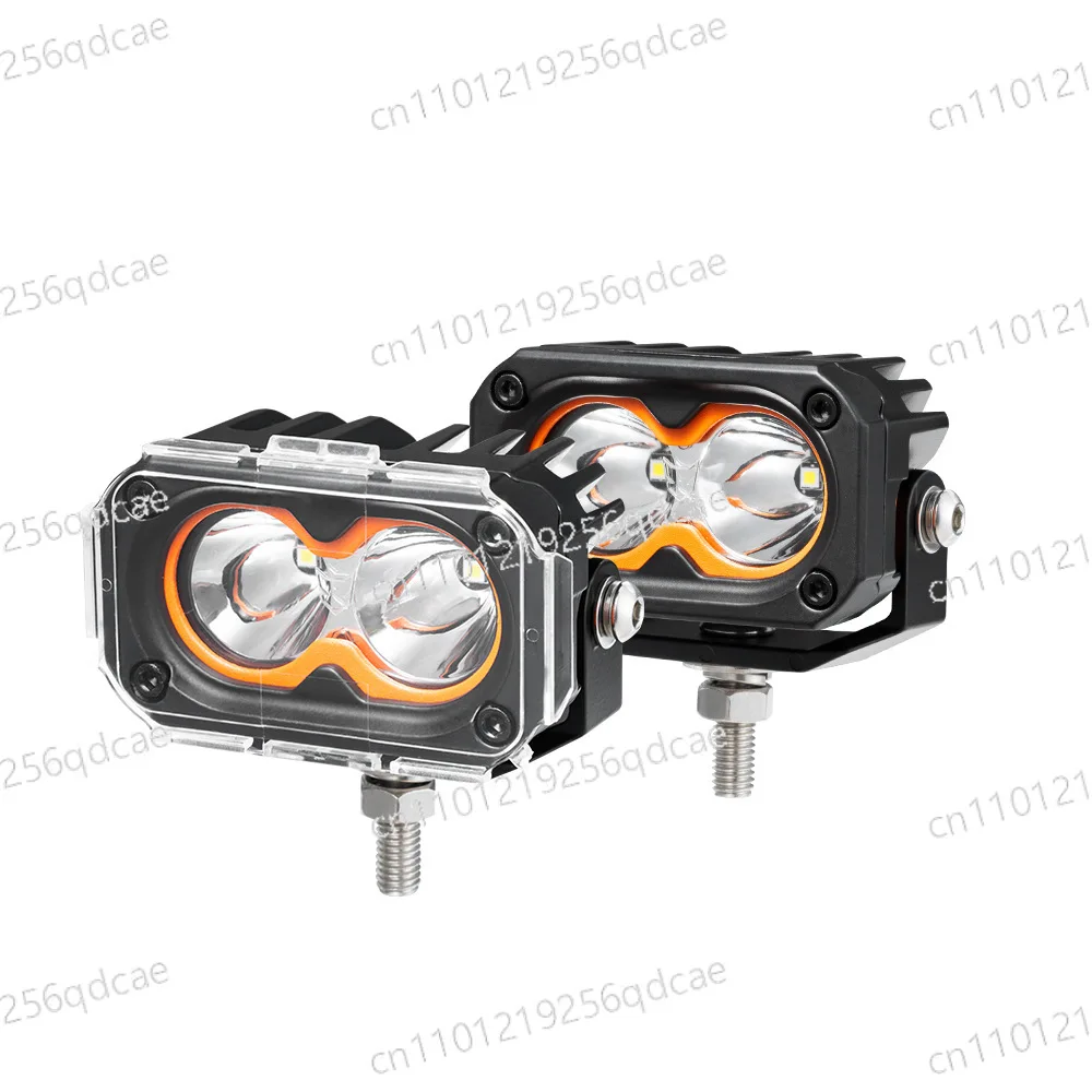 2 inch 50W car auxiliary light spotlight floodlight LED off-road vehicle modified work light