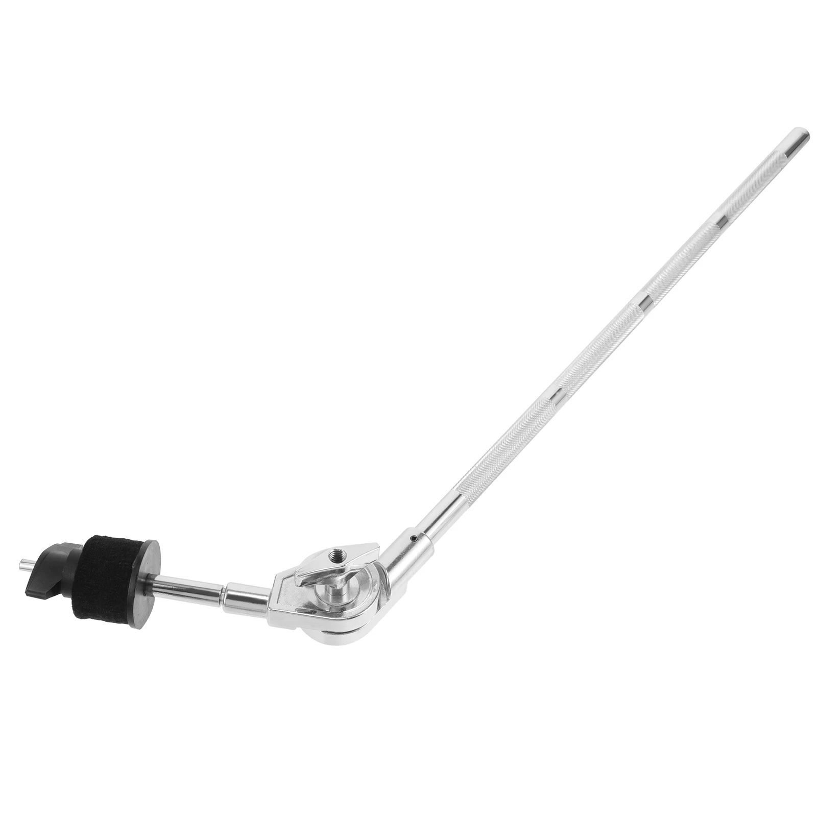 

Water Cymbal Stand Boom Arm for Bracket Drum Silver L-rod Cowbells Clamp Splash