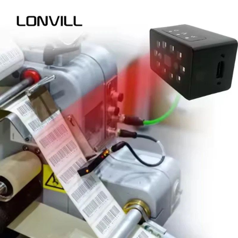 LONVILL OEM Barcode Scanner 2d Barcode Scanner For Sale,barcode Qr Code Scanner With USB RS232