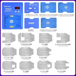 MECHANIC iT3 pro piattaforma di preriscaldamento intelligente per iPhone X-15 PRO MAX scheda madre Chip a strati BGA Stencil/riparazione a matrice di punti