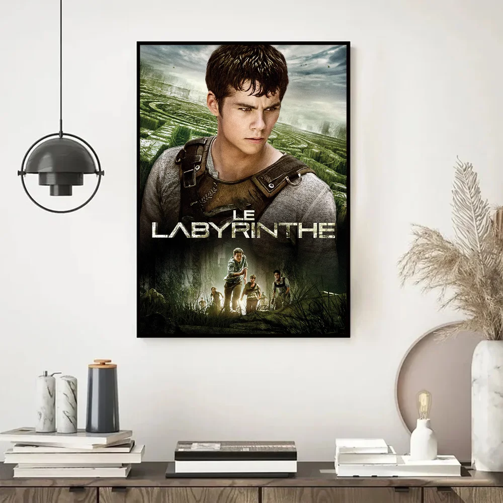 The Maze Runner Good Quality Prints and Posters Whitepaper Sticker DIY Room Bar Cafe Vintage Decorative Painting