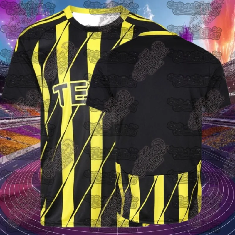 

25-летняя последняя популярная футбольная серия Aberdeen, тренировочная одежда для дома и на выезде, мужская футболка в одном стиле для взрослых и детей