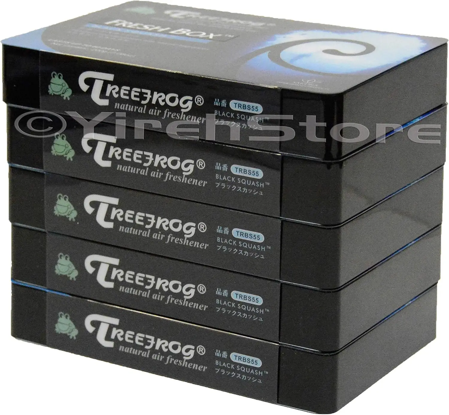 

Освежитель воздуха Xtreme Fresh Black Squash Scent, длительного действия, большой размер, для автомобиля, 5 штук в упаковке