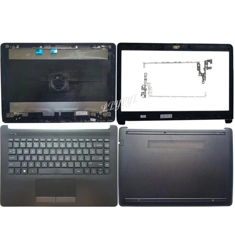 New for HP Pavilion 16-cm 14-ck 14-dg 240 245 G7 laptop LCD back cover/front bezel/us with palmrest upper/bottom case