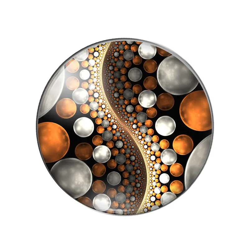 Art Beauty Circle Ball Texture Patterns 10pcs mix 12mm/16mm/18mm/25mm Round photo glass cabochon demo flat back Making findings