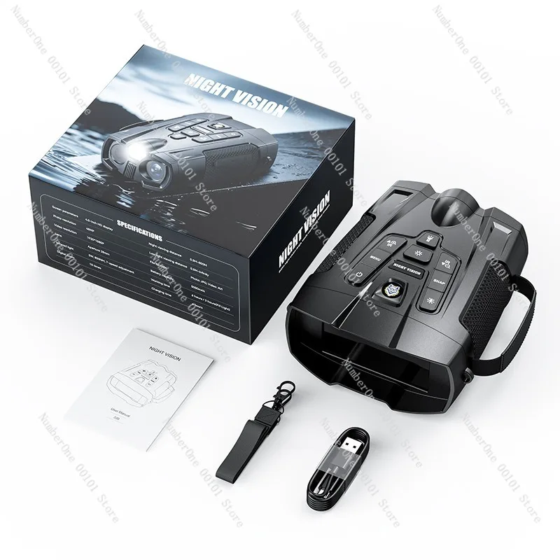 Outdoor Hunting Night Vision Monocular 5W Infrared 800m Long Range High Magnification Digital Telescope Photo Video Recording