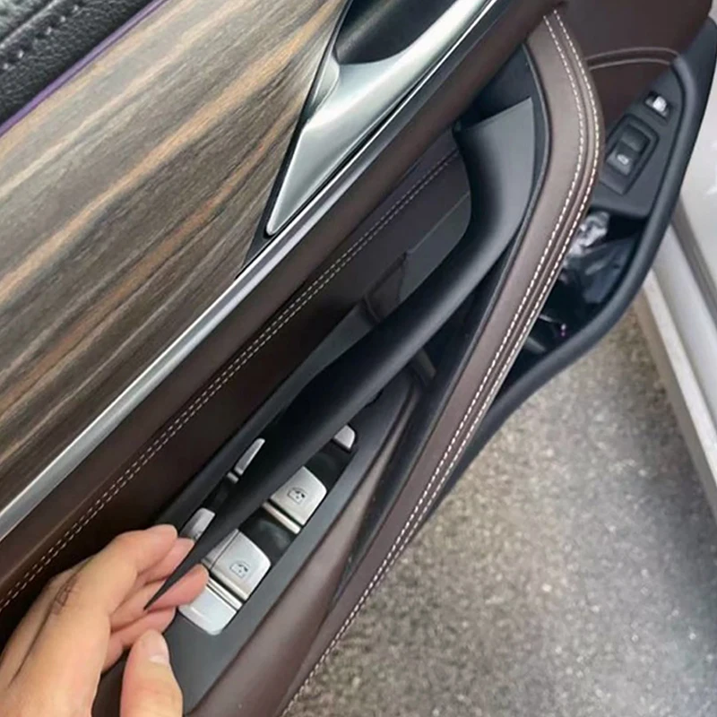 Für BMW 5er G30 2018-2023 Auto-Styling Türgriff-Schutzabdeckung mit Einrastmontage Auto-Innenausstattung Zubehör