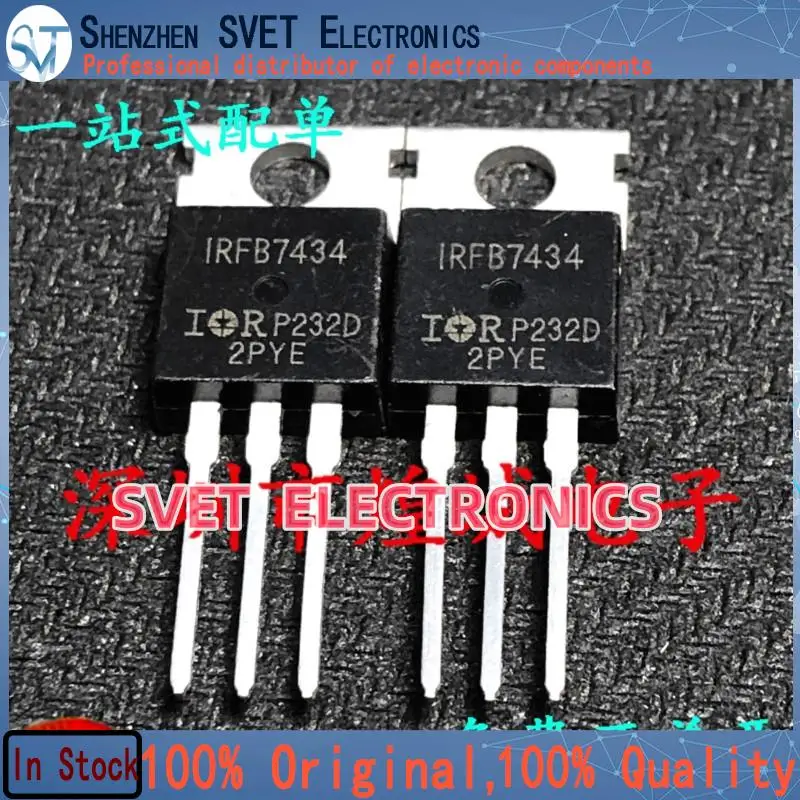 10PCS-50PCS  IRFB7434 TO-220 MOS40V 195A Original In Stock Fast shipping