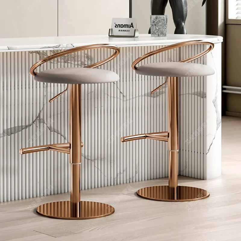 

Office Banks Bar Chair Kitchen Counter Stools Professional Barber Bar Chair Reception Desk Sgabelli Da Bar Furniture