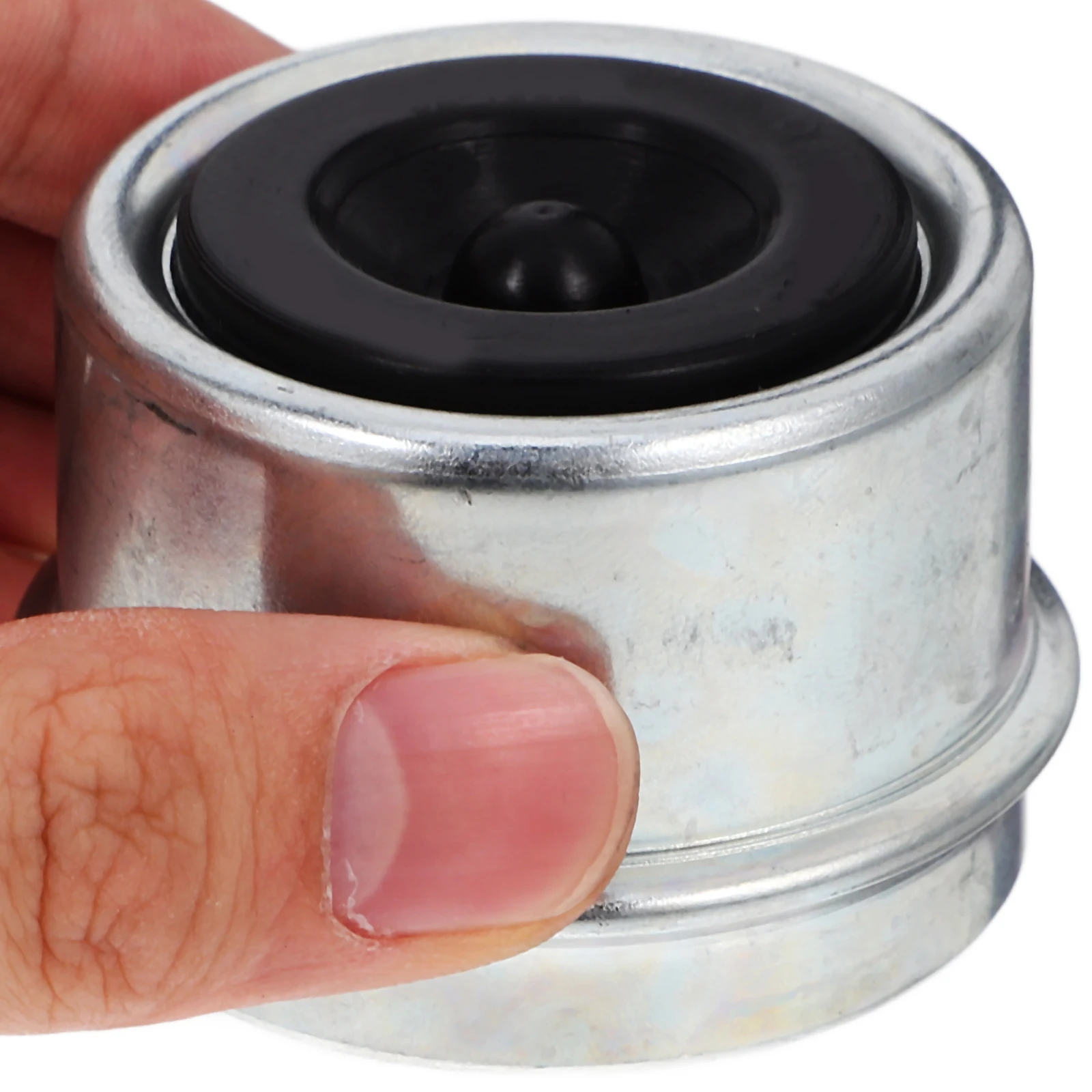 

4Pcs Trailer Axle Dust Cap Wheel Hub Bearing Grease Caps Trailer Maintenance Replacement Accessories Bearing Dust Cap
