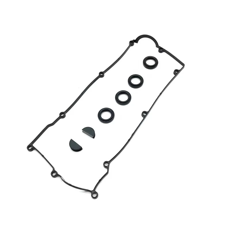 2244126020 22443-23001 22442-23500 7PCS Valve Cover Gasket Set Fit for Hyundai 2003-2006 Accent 1.6L for Kia Rio