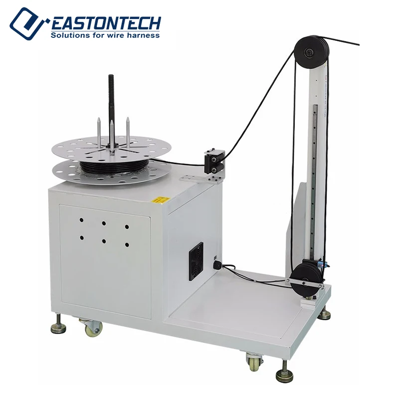 CE Certified EW-14J 50KG Cable Reel Prefeeding Machine Automatic Cable Coil Feeding Unwinding Machine Wire Pay-off Stand