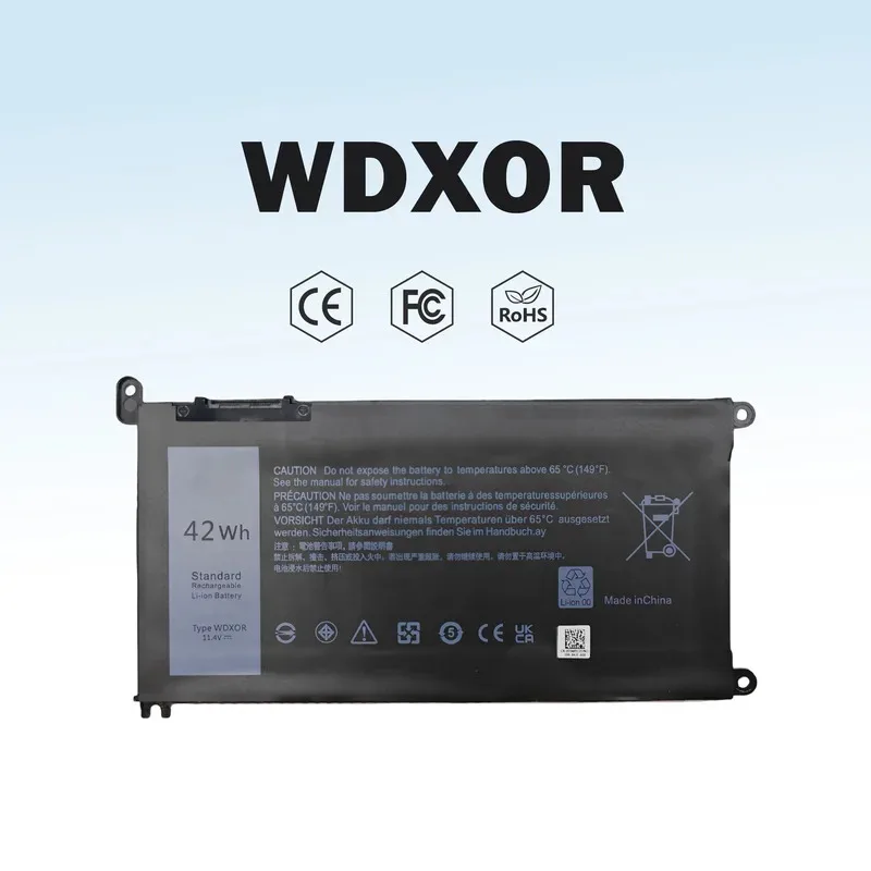

Аккумулятор WDXOR для Dell Inspiron 15 5565 5567 5568 3CRH3 T2JX4 FC92N CYMGM P69G P69G001 P58F P58F001 N