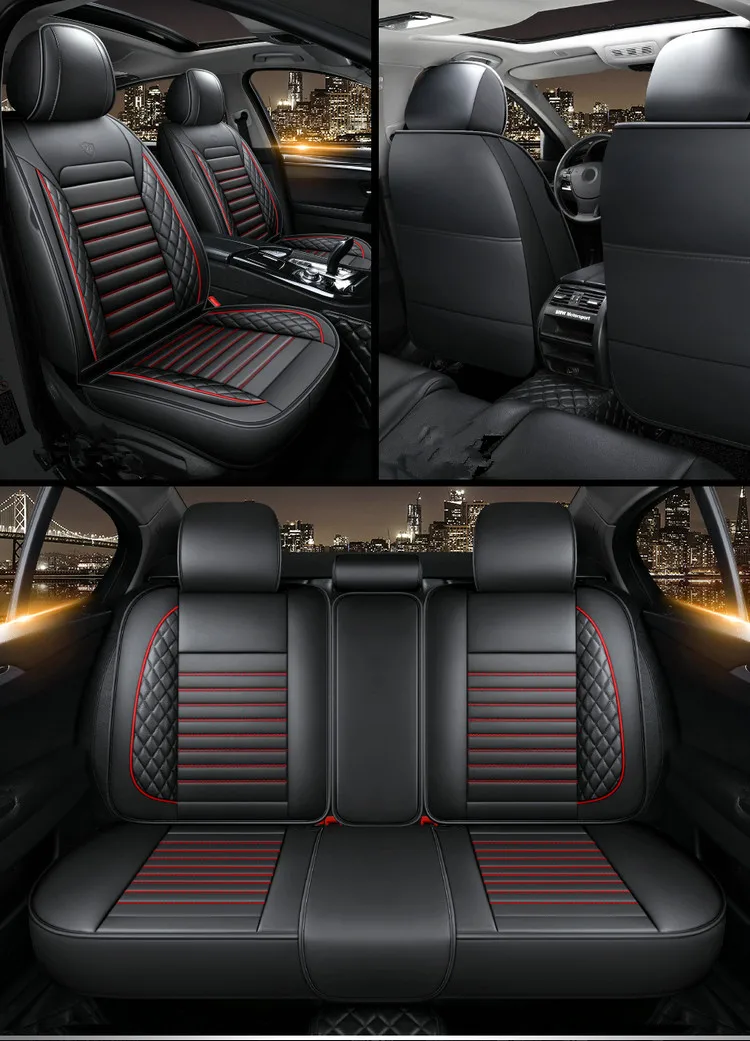 

Front and back seats car seat covers for Ford Escape 2024-2013 comfortable durable eco seat cushion,Good quality seat case