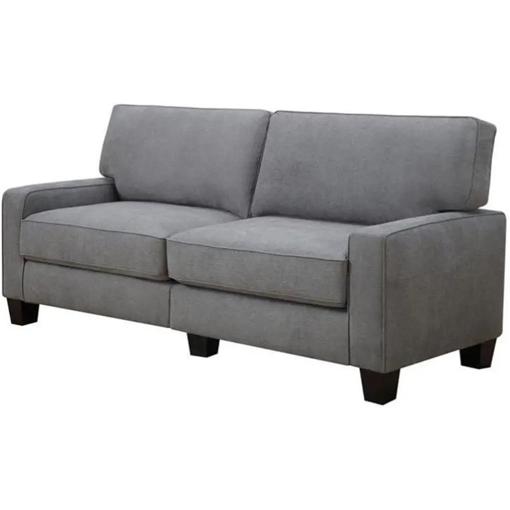 

Компактный 3-местный диван, простая сборка, для гостиной, светло-серый