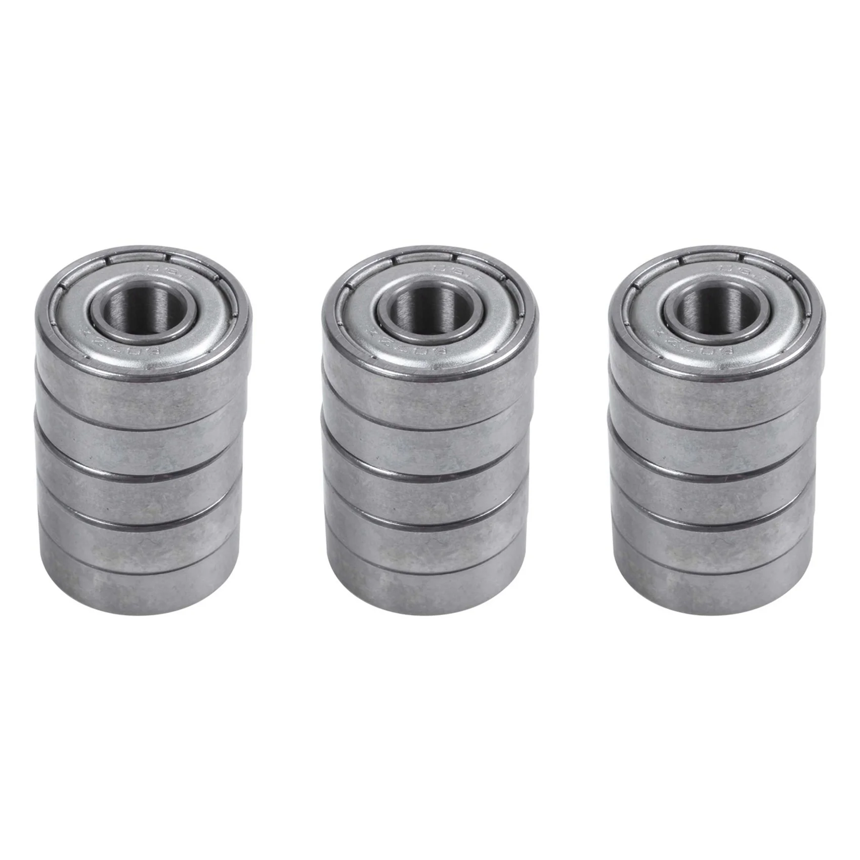 607Z 7 x 19 x 6mm Double Shielded Deep Groove Ball Bearings 15 Pcs