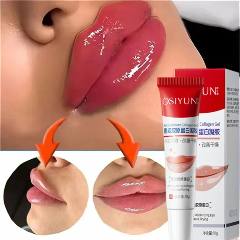Huile Essentielle Repulpante Instantanée pour les Lèvres, Nourrissante, Anti-rides, Hydratante, Soin des Lèvres Sexy, Sérum Crème Gloss Ultime Repulpant