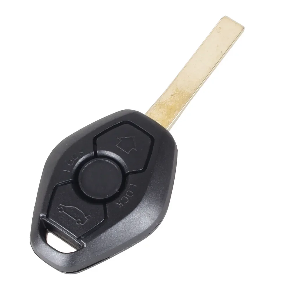 Dandkey 2 Button Key Remote Fob Case Replacement Car Key Shell Cover Keyless Fob For BMW 1 3 5 6 7 Series X3 X5 Z3 Z4 key shell