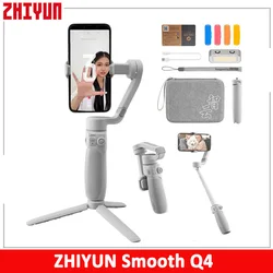 Zhiyun Smooth Q4 3-Axis Smartphone Gimbal Handheld Phone Stabilizer for iPhone 14 13 12 PRO Samsung Galaxy S8 Xiaomi Huawei