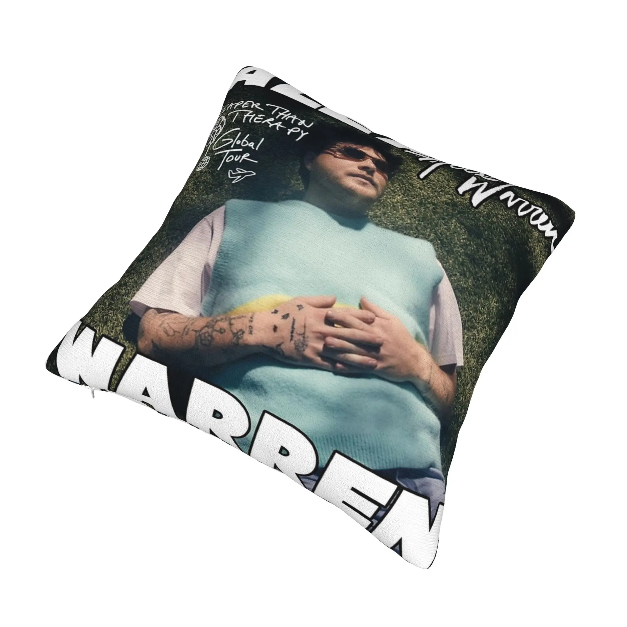 Alex Warren Singer Pop Music Pillowcases Accessories Printing Cushion Cover Decor  Throw Pillow Case Cover Home Multi-Size