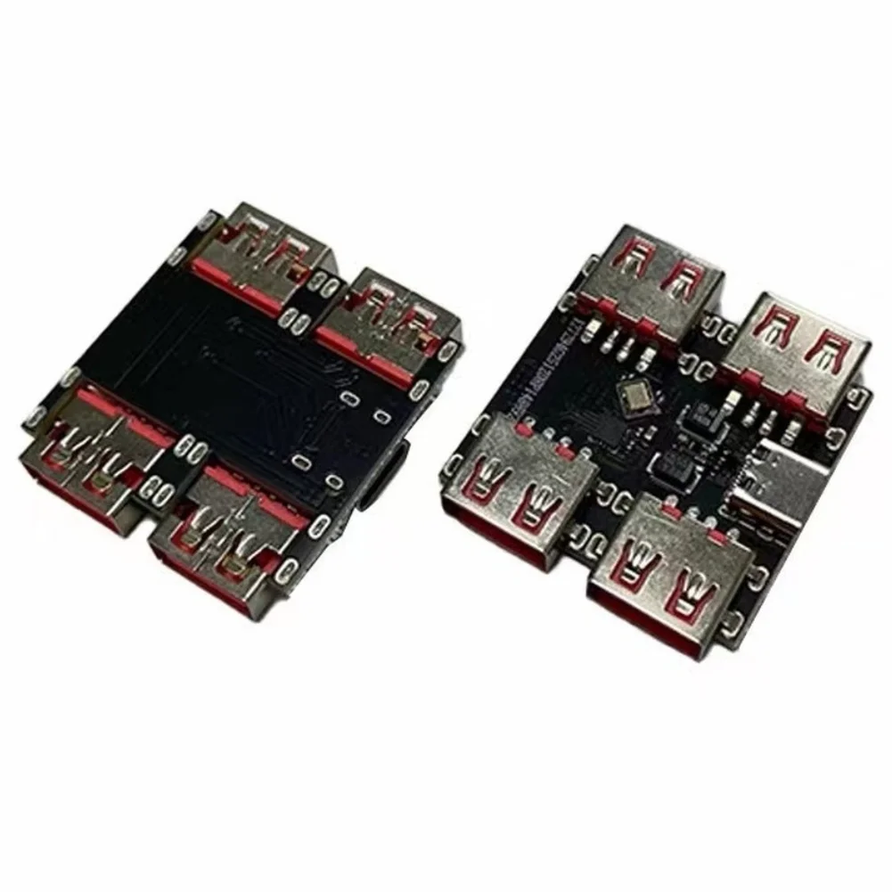 USB 2.0 4-Port Hub Set of 2 for Low Power Peripherals Fast Data Transfer Up to 40MB s No Driver Required and Play