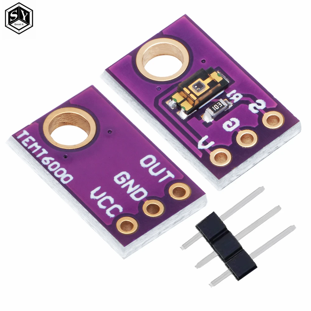 1PCS  Smart Electronics TEMT6000 An ambient light sensor Simulate the light intensity module Visible light sensor