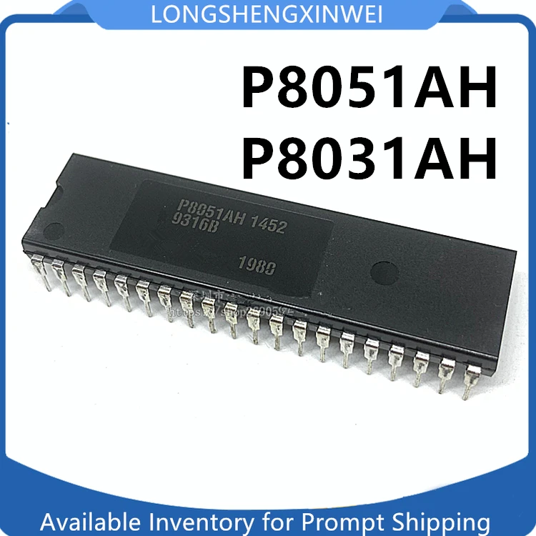 1PCS P8031AH P8051AH P8052AH P8085AH P8085AH-1 P8085AH-2 P8086-2 P8088 8-bit Microcontroller Integrated IC Chip DIP-40