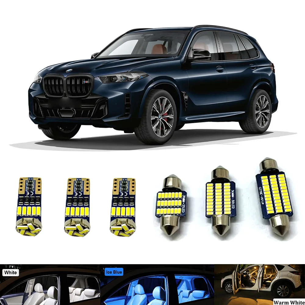 

Светодиодный внутренний светильник автомобиля для BMW I3 I8 X1 X2 X3 X4 X5 X6 Z3 Z4 Z8 I01 I12 E84 F48 F39 E83 F25 F26 E53 E70 F15 F85 E71 E72 Canbus