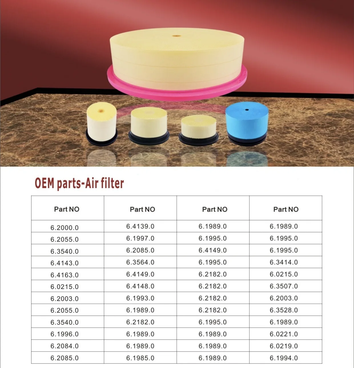 For Atlas air compressor accessories GAE11-30 filter maintenance kit 2901199500, buy and consult customer service.