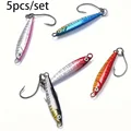 5 Piezas de Mini Señuelos de Pesca de 3 cm