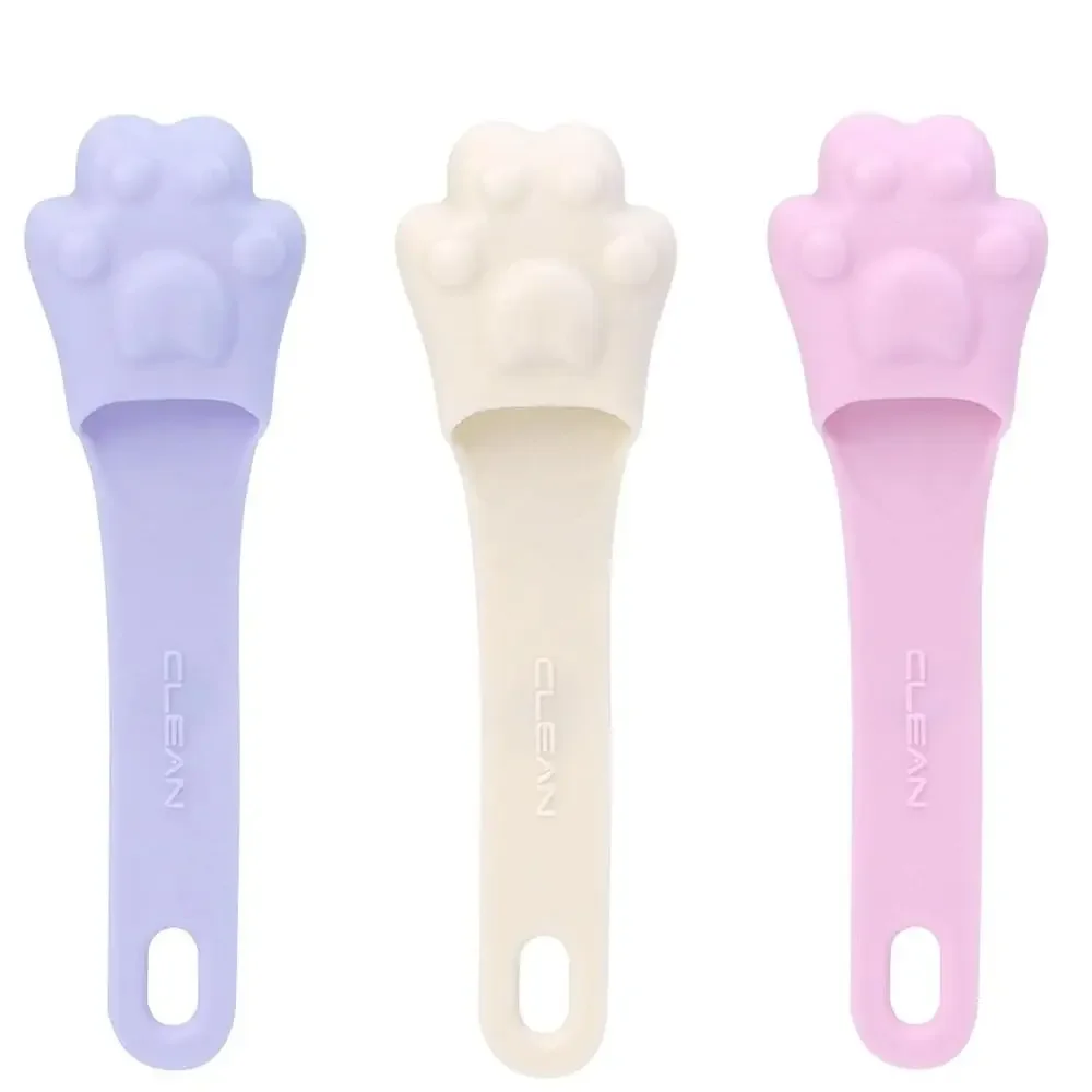 Soft Silicone Nose Brush Cat Claw Shape Nose Pore Facial Pore Cleaner Blackhead Cleaning Tool Face Washing Brush