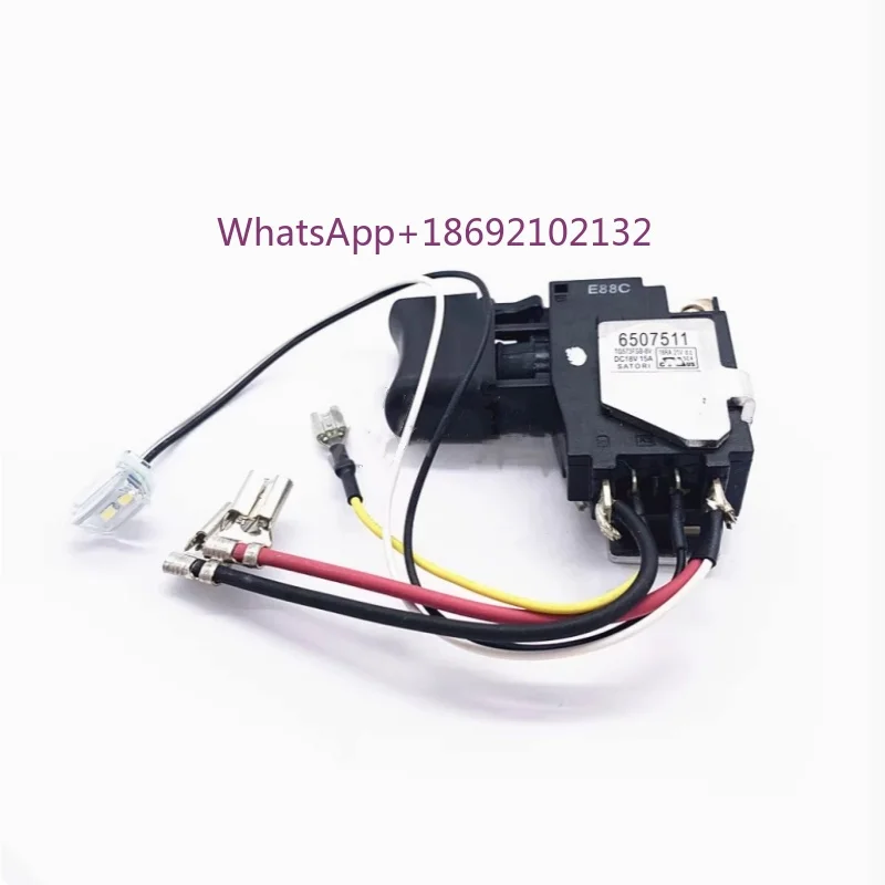 Original 18V Switch for Makita 650751-1 DTD152 TD152D DTD152Z DTD152RME DTD152RFE XDT11 6507511 Rechargeable Starter Parts