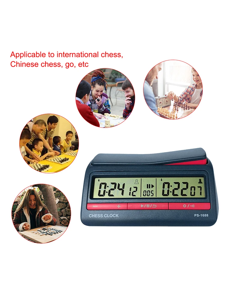 Count Up Down Timer Professional Stopwatch Board Clock Plastic Battery Powered Multifunctional Lightweight for Training Teaching view 4
