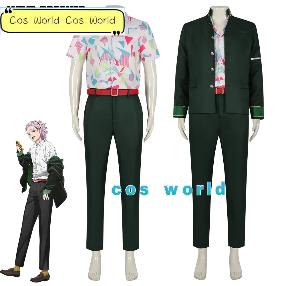 

Anime Wind Breaker Miki Kiyonoi Hayato Suo Cosplay Costume School Uniform Bofurin Akihiko Nirei Miki Kiyonoi Suit Women Men