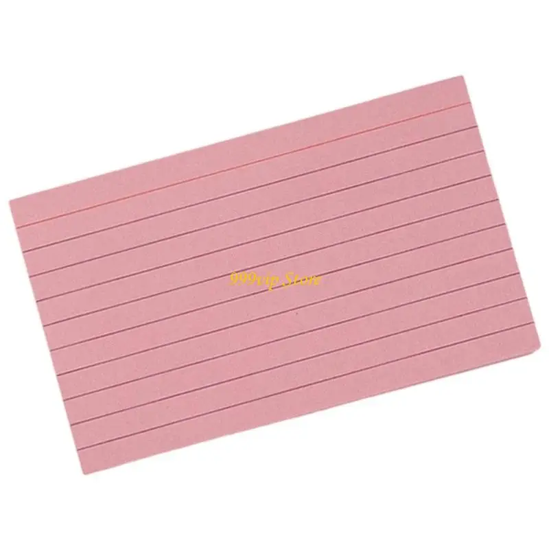 C90C Colorful Indexcard Note Paper 50 Sheets Lined 3x5Inch Study Card Note Card Small Ruled Notecards for Writing Journaling