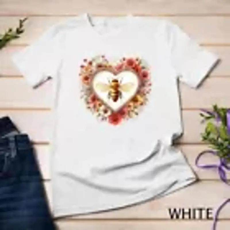 

Love is Blooming A Bee inspired Valentine s Design Funny T Shirt Unisex T shirt