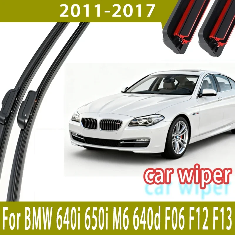 

Wiper Front Wiper Blades For BMW 640i 650i M6 640d F06 F12 F13 2011-2017 2012 2013 Windshield Windscreen Front Window 26"18"