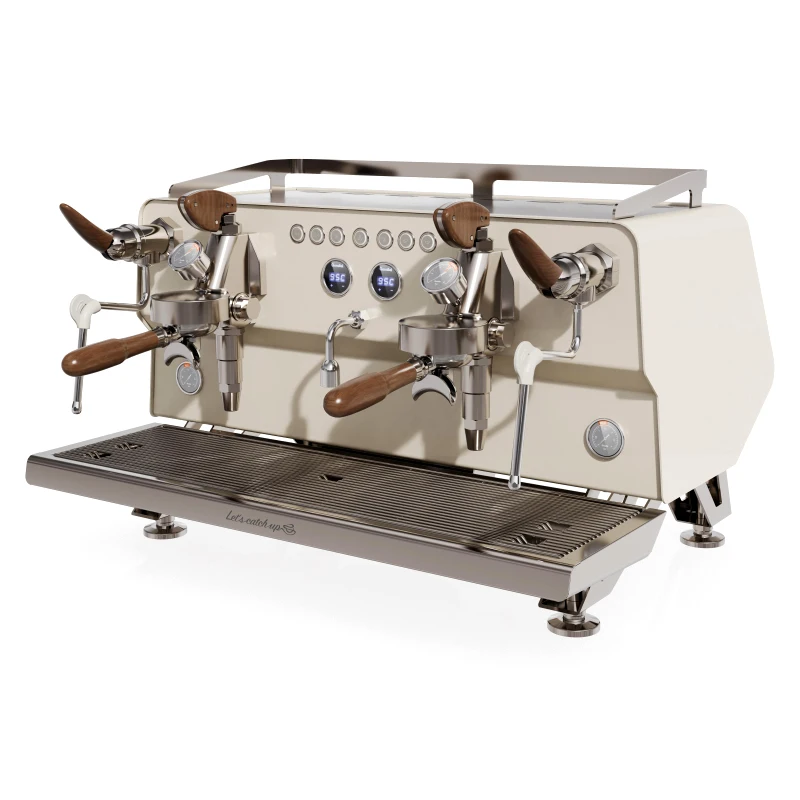 

Gemilai G3226C Oem 9 Bar Commercial Espresso Machine For Coffee Shop