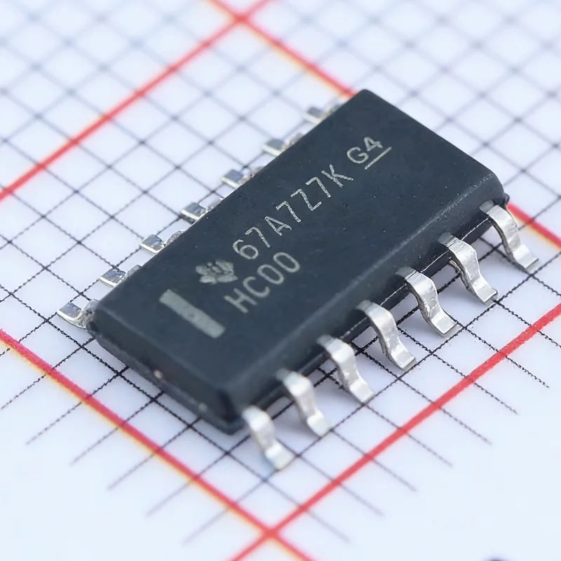 50PCS/LOT SN74HC00DR marking HC00 NAND Gate IC 4 Channel 14-SOIC