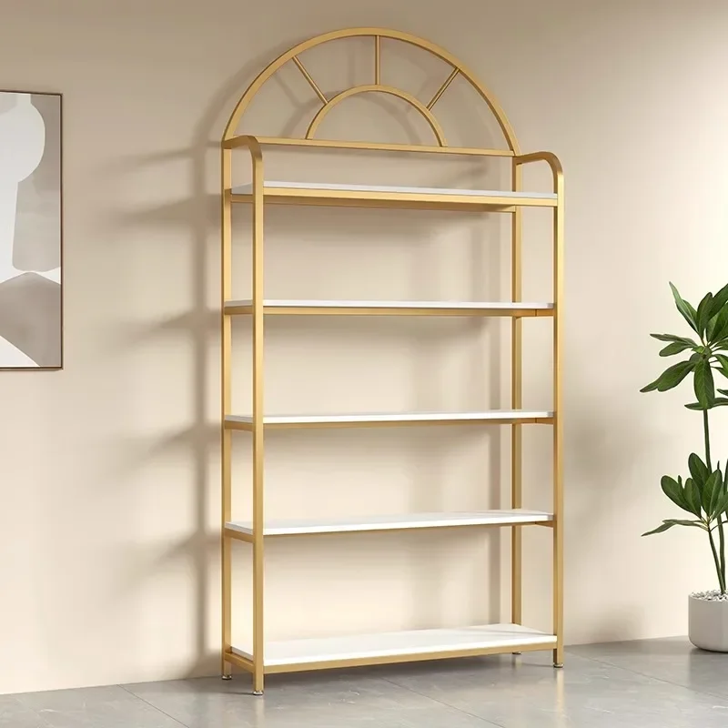 -Cosmetics Display Rack Home Living Room Multi-layer Storage Display Rack Nail Shop Sample Rack Beauty Salon Shelf