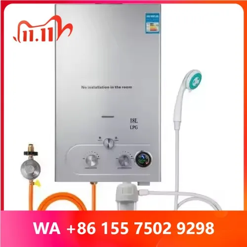 6 L-25 L Tankless Water Heater - Instant Heating System for Home & Outdoor (NG Dual Fuel, Energy Saing Den）