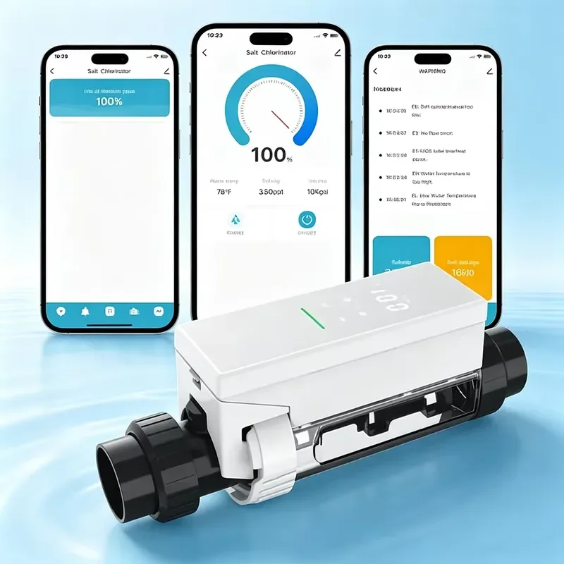 EC Ultra X Smart Salt Chlorinator App Remote Control; Supports Pool Pump Control and RS485 Connectivity