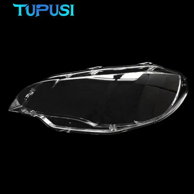 

For BMW X6 E71 2008-2014 Car Front Headlight Cover Lens Glass Headlamps Transparent Lampshad Lamp Shell Masks
