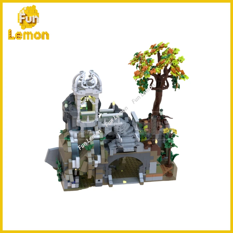

Elven Themed Base Building Blocks, Mystic Medieval Foundation Assembly Bricks, Great for Hobbyists & Scene Layout